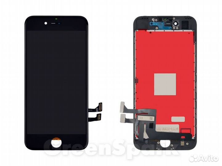 Дисплей для iPhone 7 +тач черный с рамкой Premium