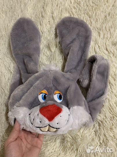 Шапка- заяц