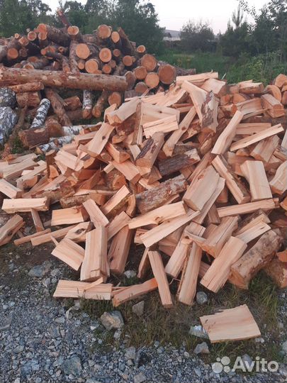 Дрова колотые газель