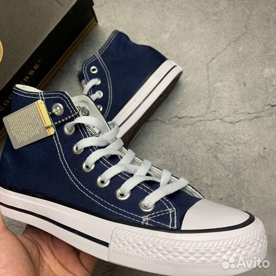 Кеды Converse All Star Mid Navy (36-41)