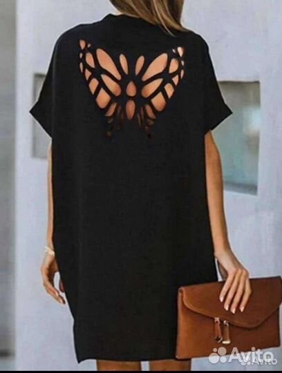 Черное платишко