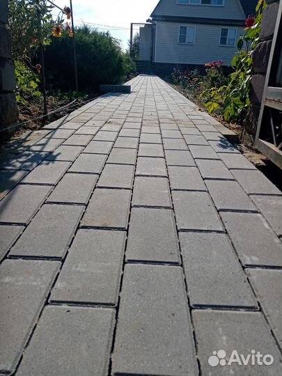 Укладка тротуарной плитки