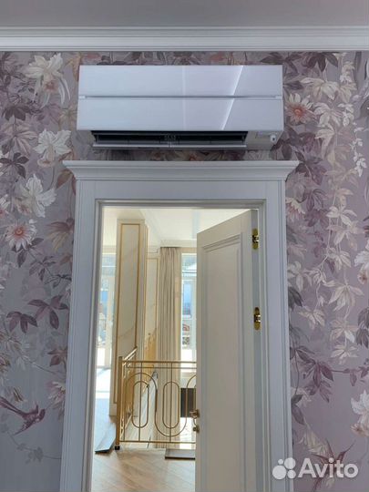 Закладка трасс под кондиционеры