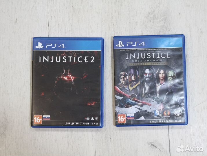 Injustice Диология для Sony Ps4