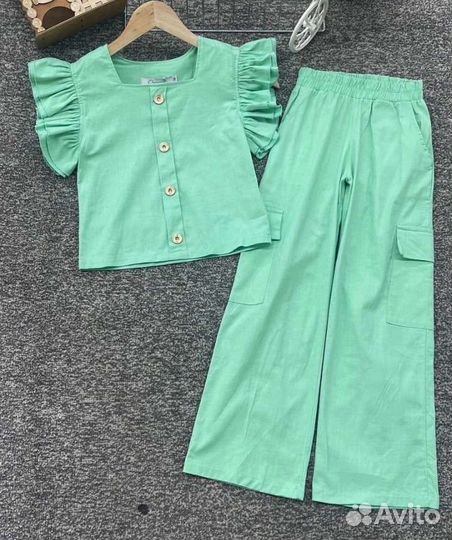 Костюм двойка для девочки 140