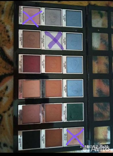 Тени для век dior