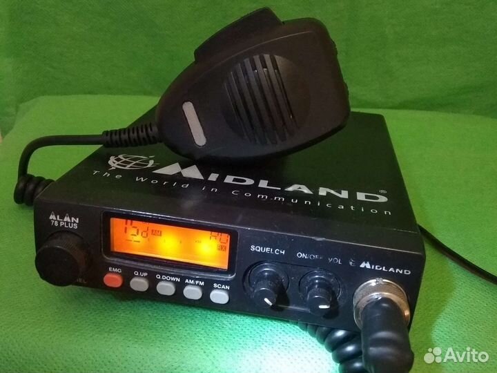Авто Рация Midland Alan78 водителя дальнобойщика