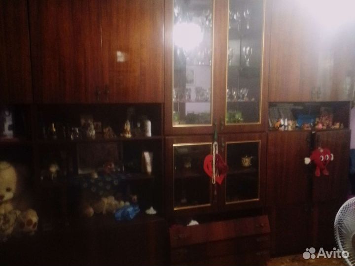 Стенка в гостиную со шкафом и антресолью бу СССР