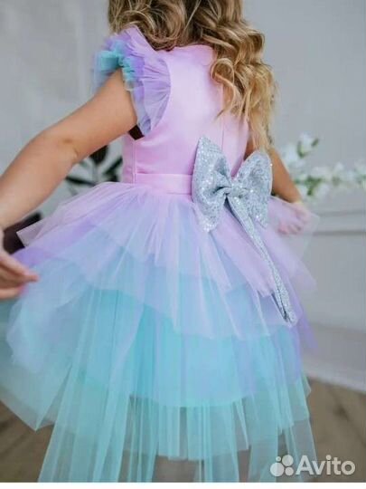 Платье единорог