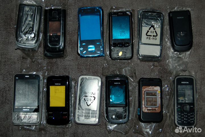 Лот корпусов на телефоны Nokia