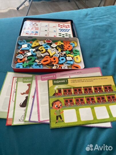 Цифры магнитные и счет