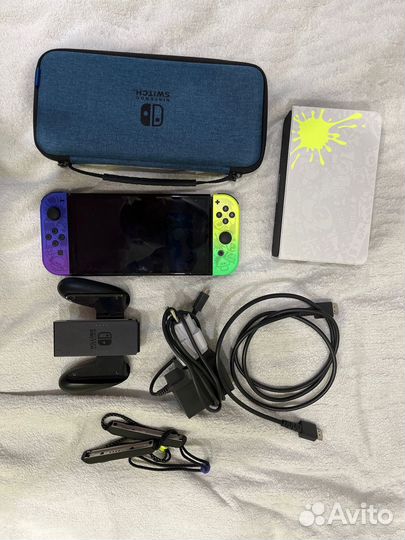 Nintendo switch oled splatoon 3 edition