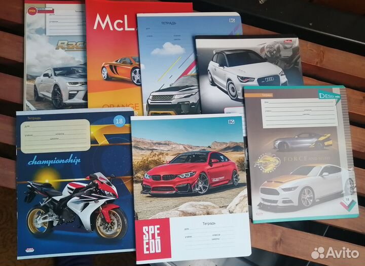 Тетради новые, 18л линейка