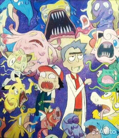 Картина маслом на холсте