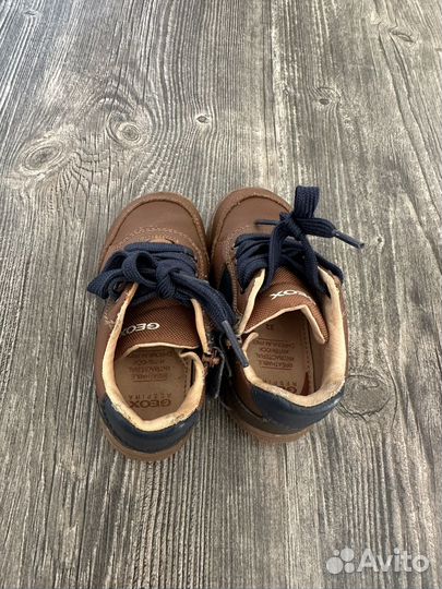 Демисезонные ботинки geox пакетом