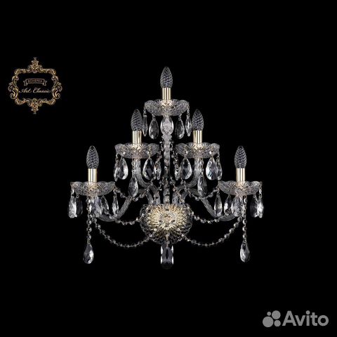 Бра настенный классика 5 ламп Е14