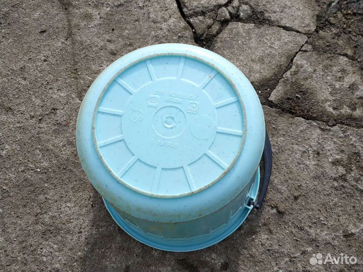 Ведро пластиковое 5 литров