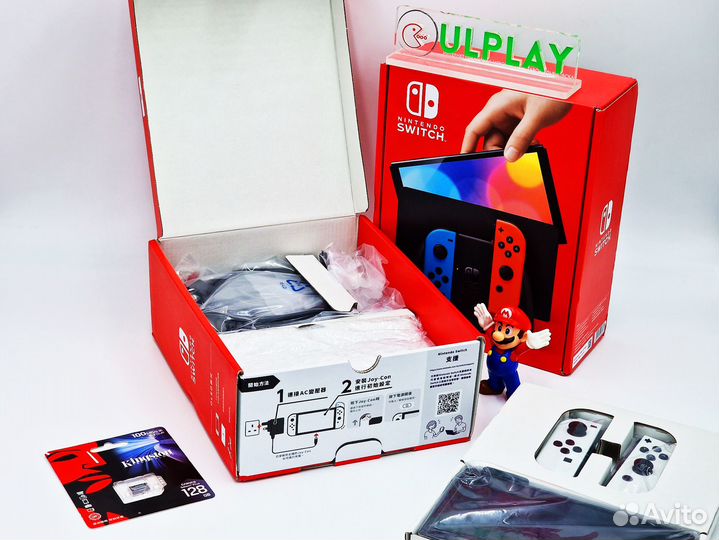 Nintendo Switch oled + Atmosphere + любые игры