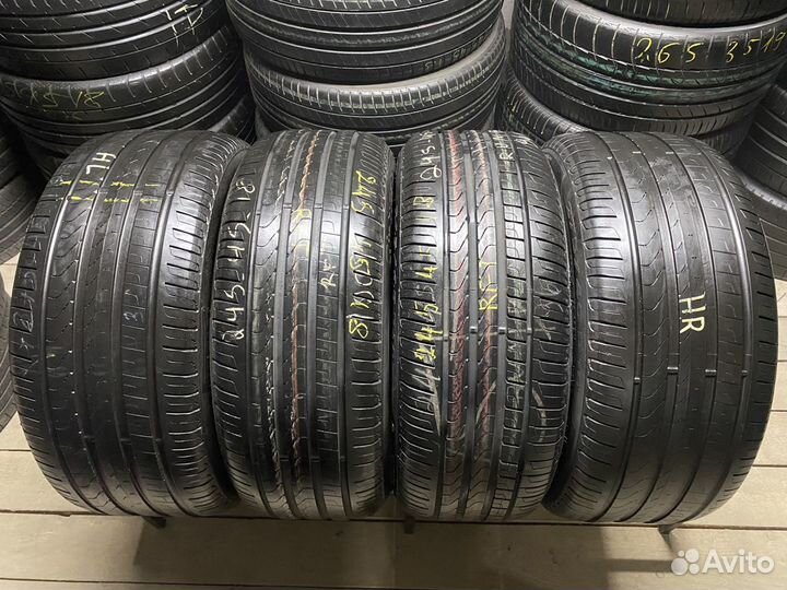 Pirelli Cinturato P7 275/40 R18 и 245/45 R18