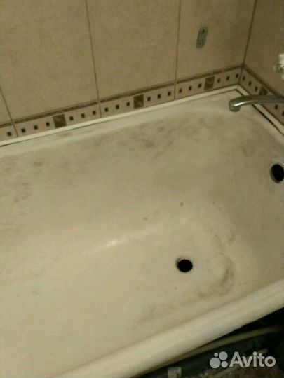 Реставрация ванн наливным акрилом в Калининграде