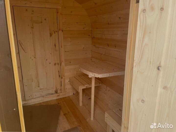 Баня-бочка квадро с доставкой