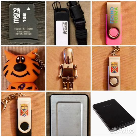 Флешки, Карта памяти, жесткий диск