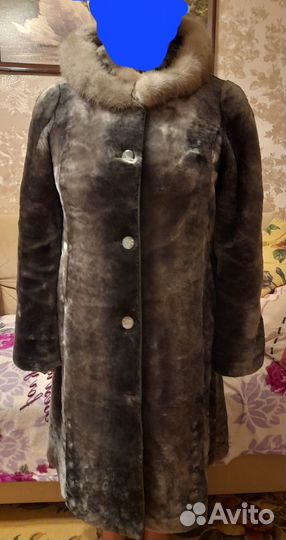 Продам мутоновую шубу б/у