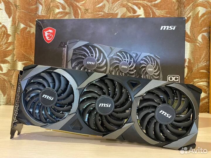Видеокарта MSI GeForce RTX 3060 Ti ventus 3X OC