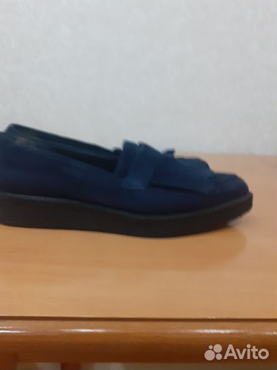 Женские мокасины,натур.замша,внутри кожа