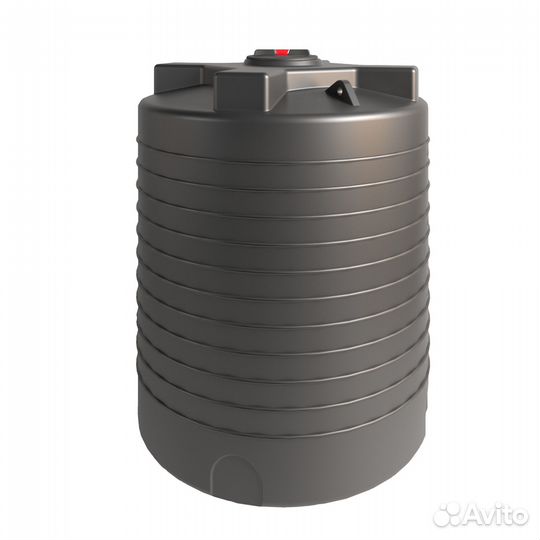 Вертикальная пластиковая емкость для воды 5000 л