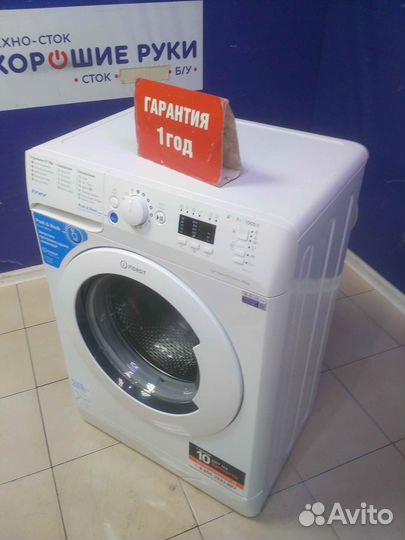 Стиральная машина бу indesit с гарантией 1 год