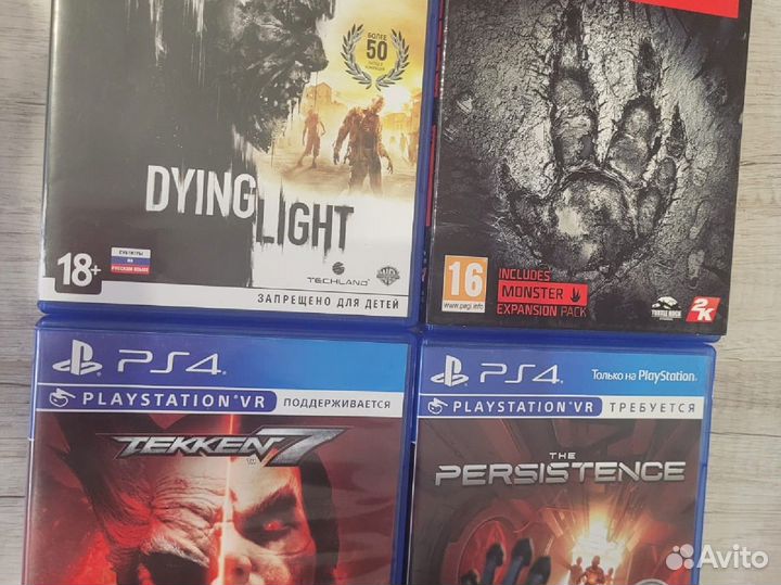 Игры для приставок ps4 бу