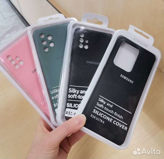 Чехол и защитное стекло для смартфона