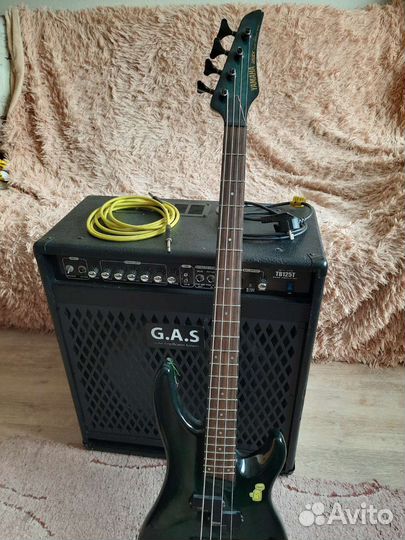 Yamaha rbx super medium series и комбик G.A.S