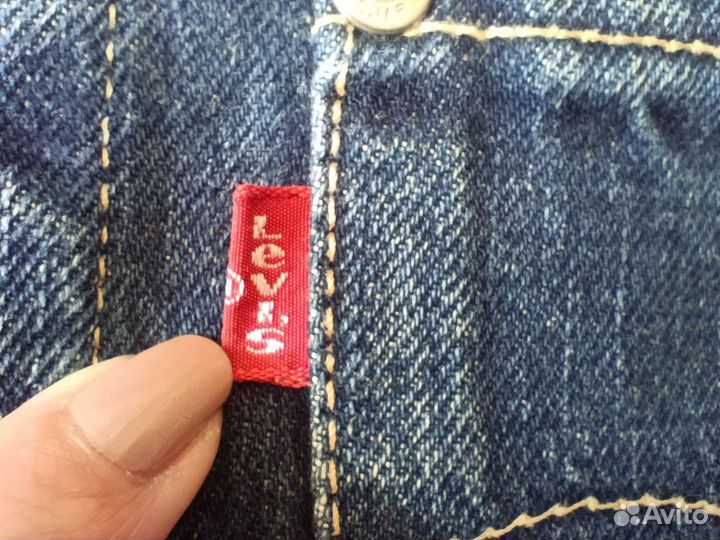 Джинсовая куртка мужская levis