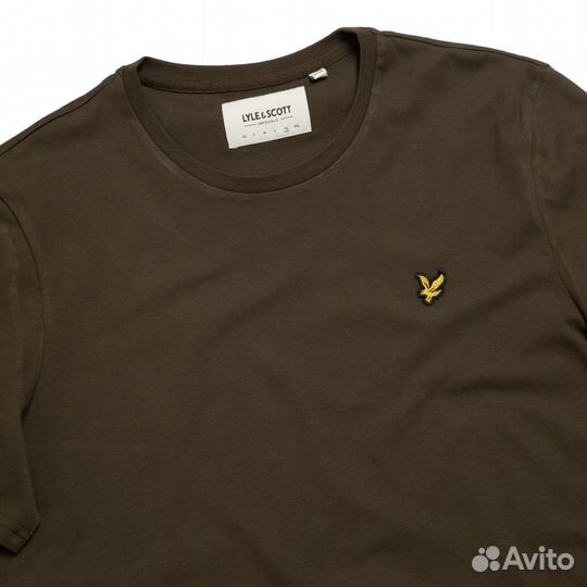 Футболка хлопковая для мужчин Lyle & Scott