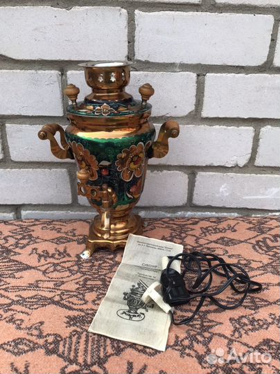 Самовар электрический расписной