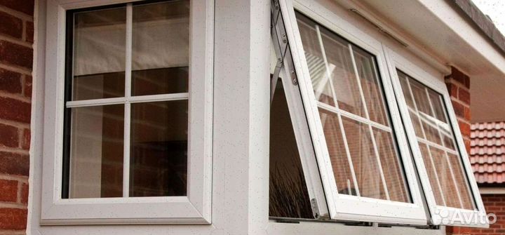 Окно пластиковое Установка