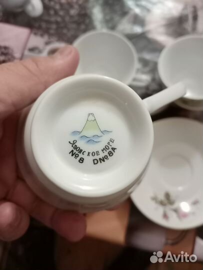 Чайный сервиз Японское море. Япония