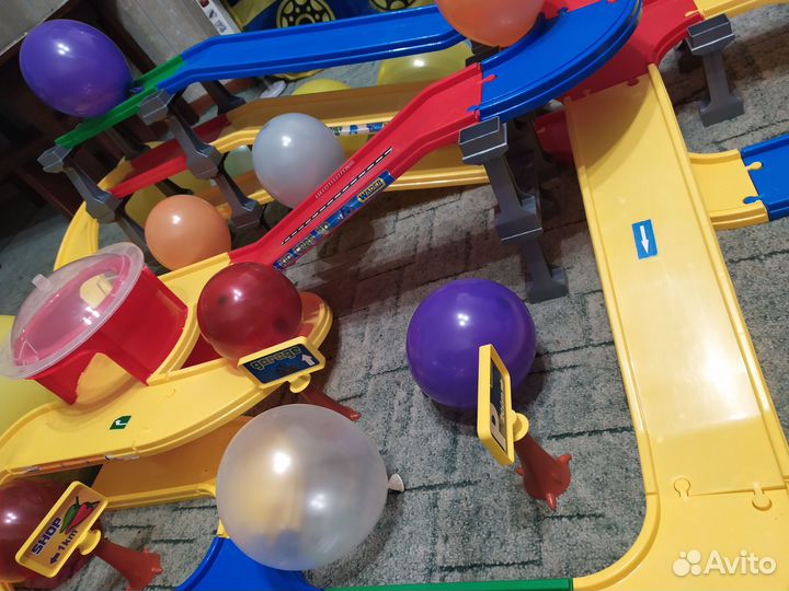 Мультипаркинг Kid Cars 3D Wader 9,1 м. Гараж, трек