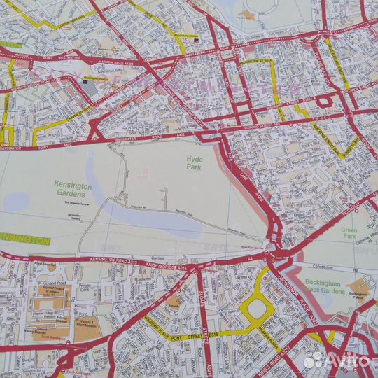 Карта Лондона на английском