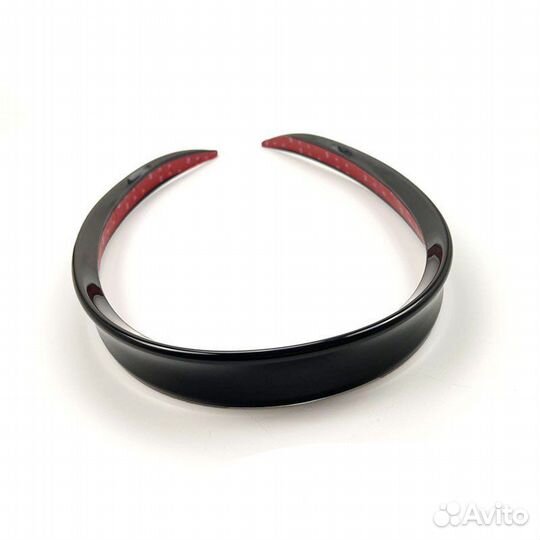 Лип спойлер на крышку багажника заднее стекло