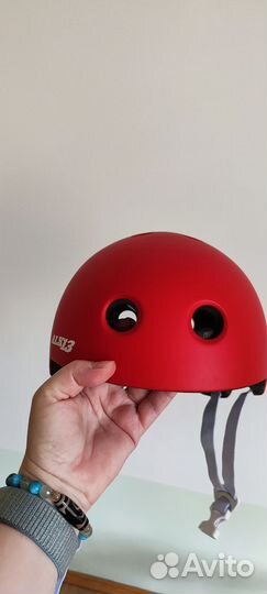 Шлем Alk13 Helium, красного цвета, размер L-Xl