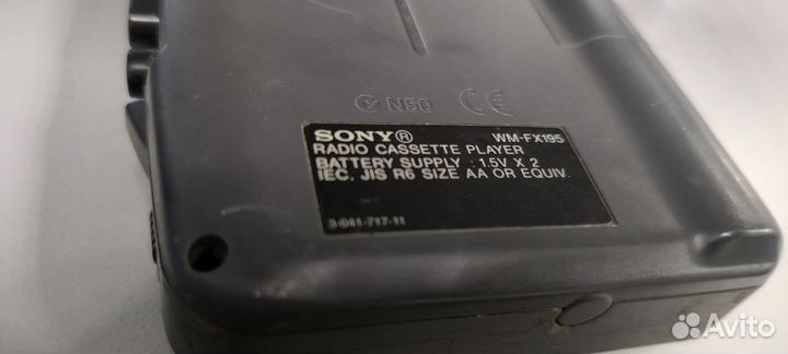Кассетный плеер sony wm-fx195