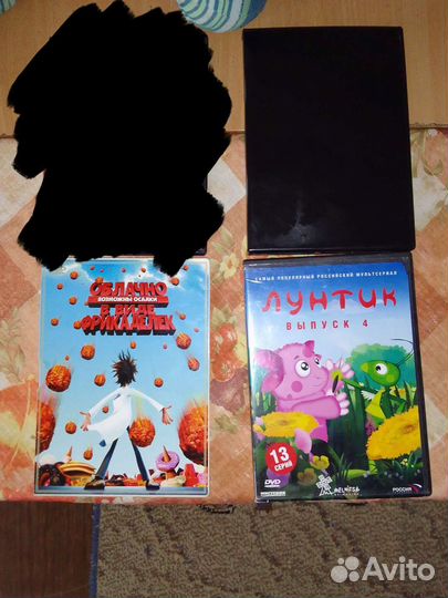 DVD-диски с мультфильмами и мультсериал