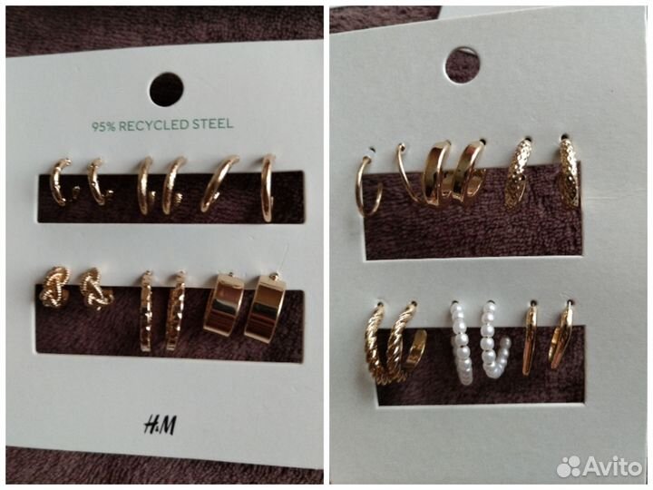 Серьги H&M