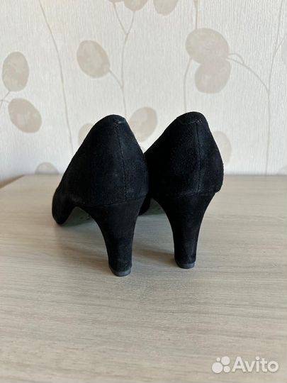 Туфли замшевые 37