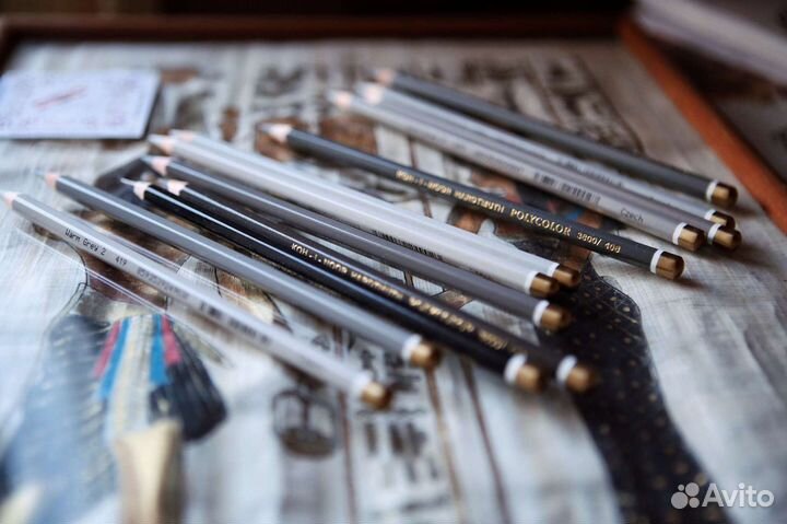 Карандаши Koh-I-Noor grey line