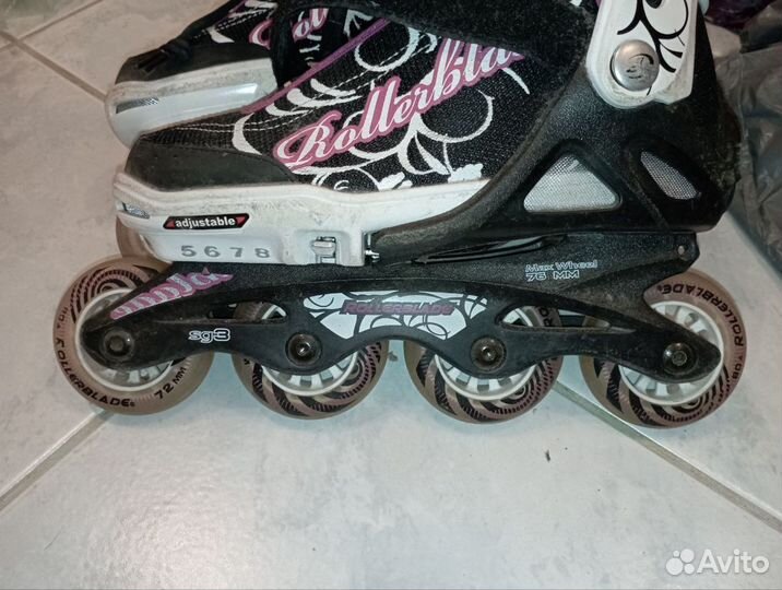 Ролики rollerblade 5678. и Защита на руки