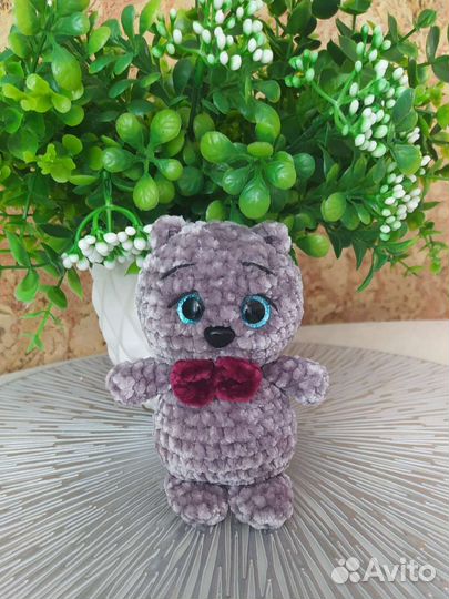 Вязанные плюшевые игрушки